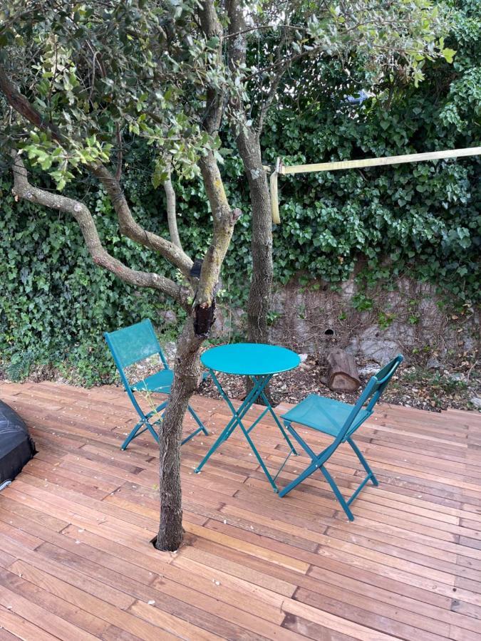 Studio indépendant - Terrasse, jaccuzi, et piscine Restinclieres Exterior foto